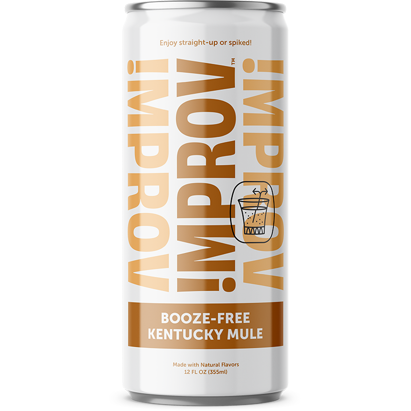 Improv Booze Free Kentucky Mule Cocktail