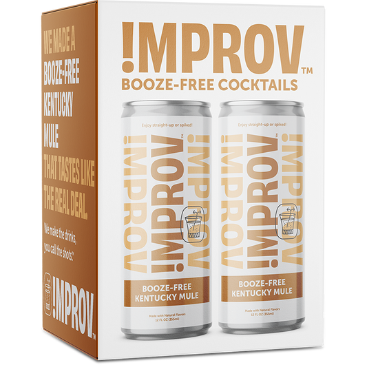 Improv Kentucky Mule Booze Free Cocktail Four Pack